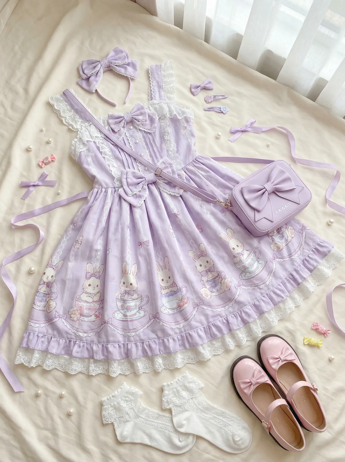丝瓜草莓奶茶芭乐向日葵鸭脖 Lolita穿搭灵感分享